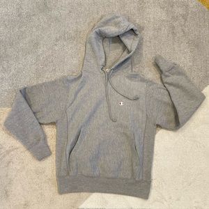 Gray Champion Reverse Weave Hoodie